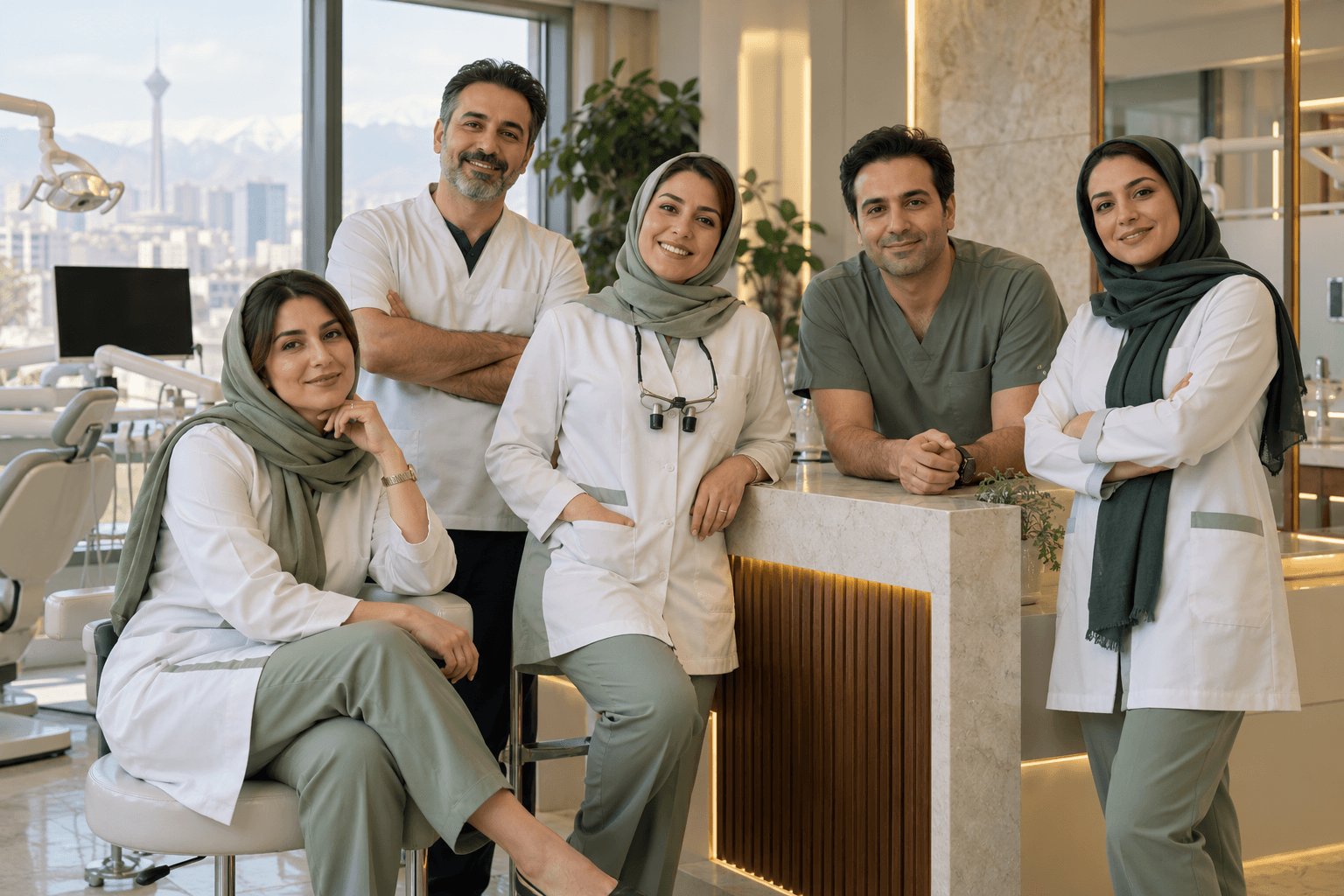 تیم پزشکان متخصص کلینیک دکتر مقدم